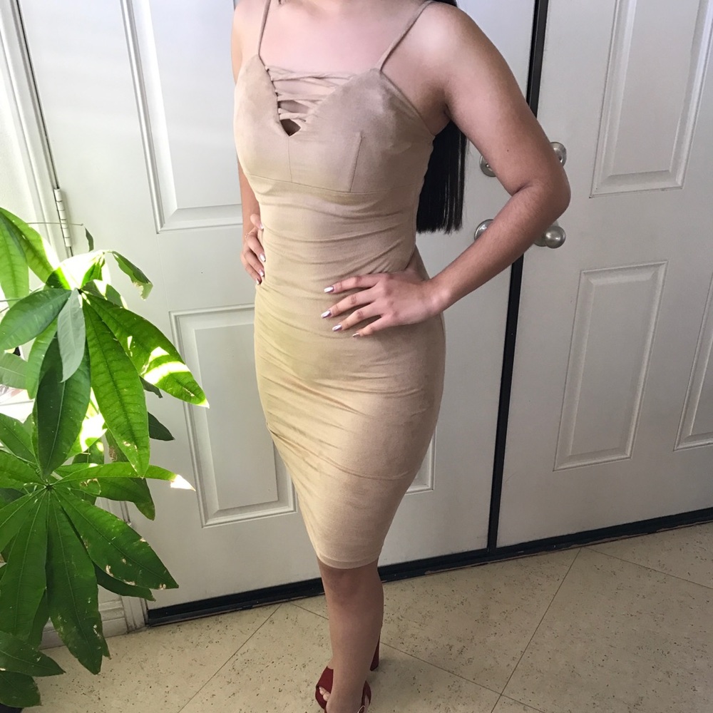 Nude dress